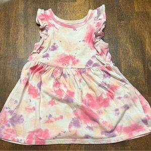 3 for $12 Cat & Jack Pink and Lavender Tie-Dye Dress